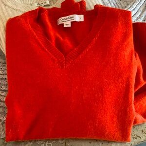 Italian merino wool Calvin Klein sweater